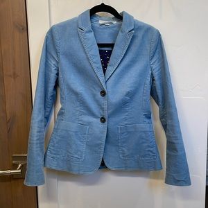 BODEN blue corduroy blazer